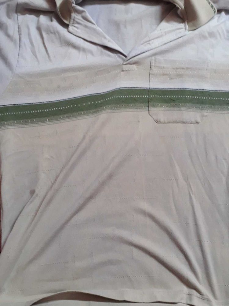 Vintage Striped Polo Shirt