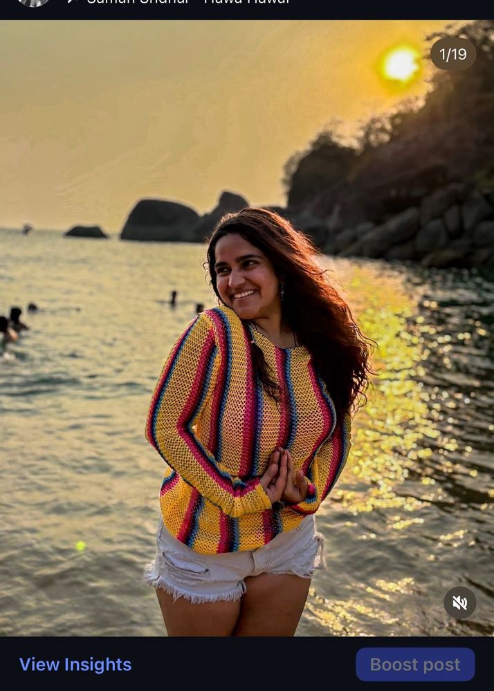 Striped Knit Sweater