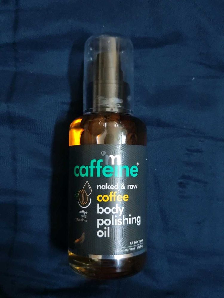 M caffeine Coffee Body Polishing Oil