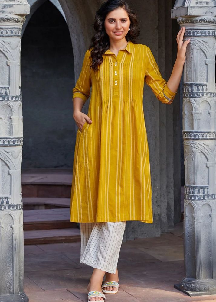 Stylish Striped Kurta