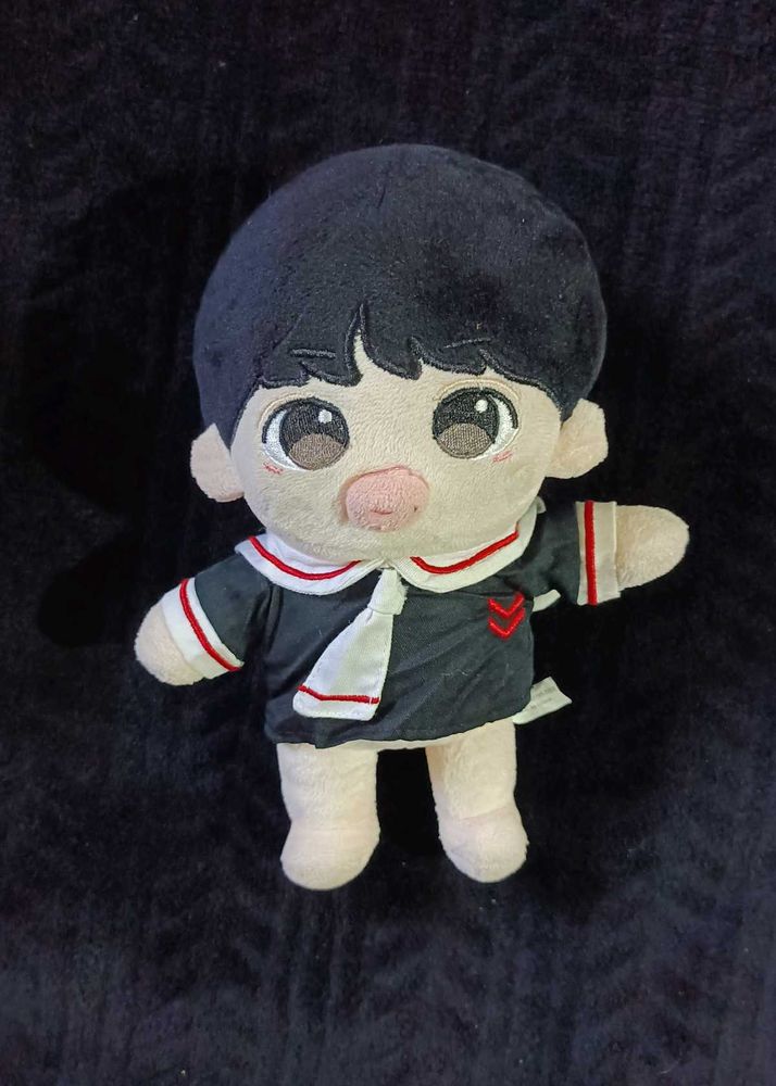 Kpop Cute Plush Doll in Uniform