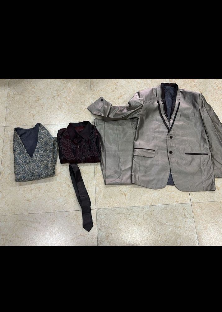 3 Piece Wedding Suit