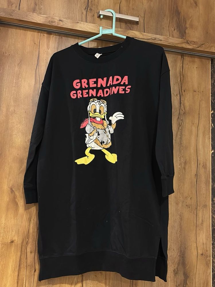 Donald Duck Graphic Dress