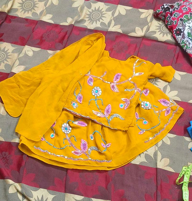Lehnga Kurti Baby Girl