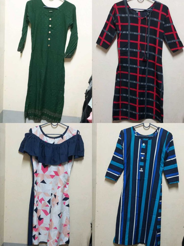Set of 4 Kurtas
