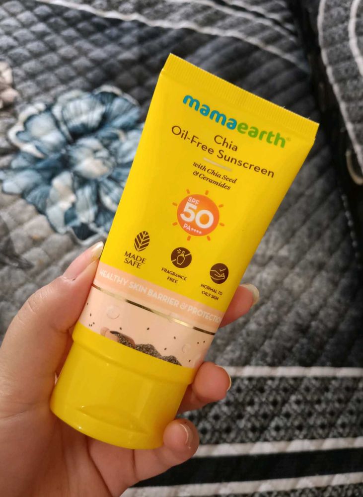 Mamaearth Chia Oil-Free Sunscreen 🧴