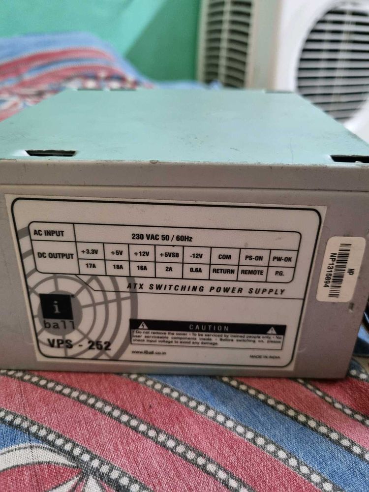 iBall ATX Computer PC Power Supply SMPS