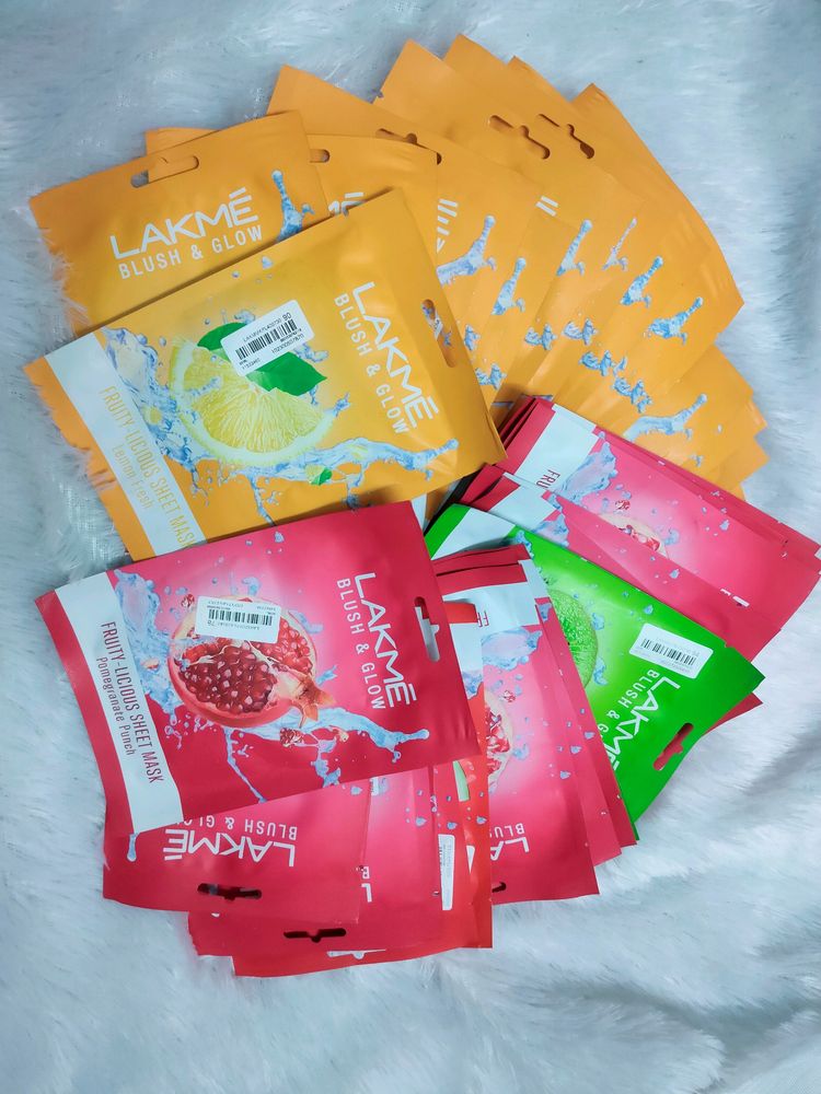 Combo Offer 30 Lakme Sheet Mask