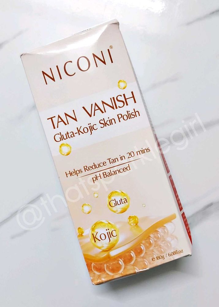 NICONI Tan Vanish Gluta-Kojic Skin Polish