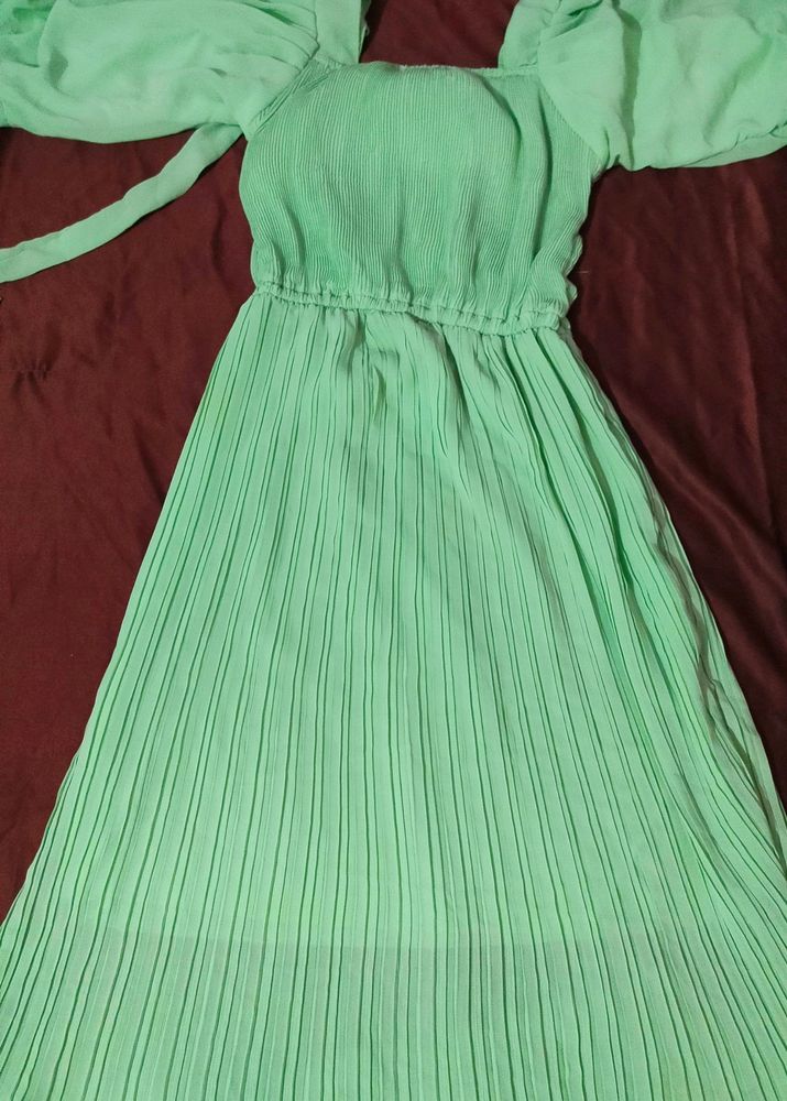 Women Korean Style Middi Dress