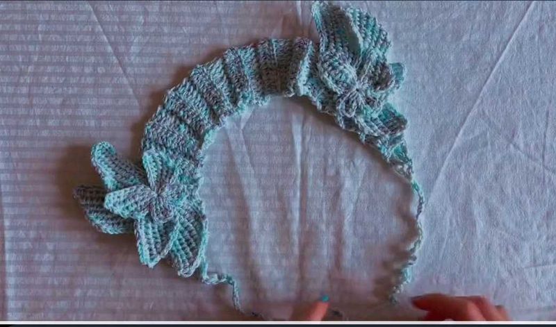 Crochet Fairy Ear Headband