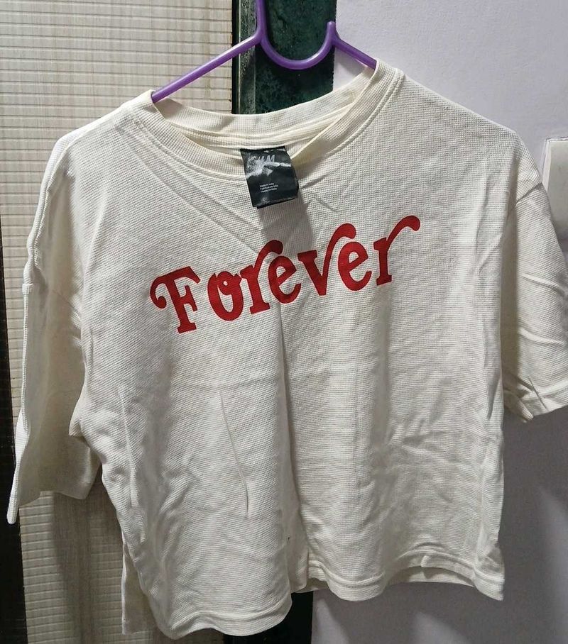 H&amp;M Forever Graphic Tee