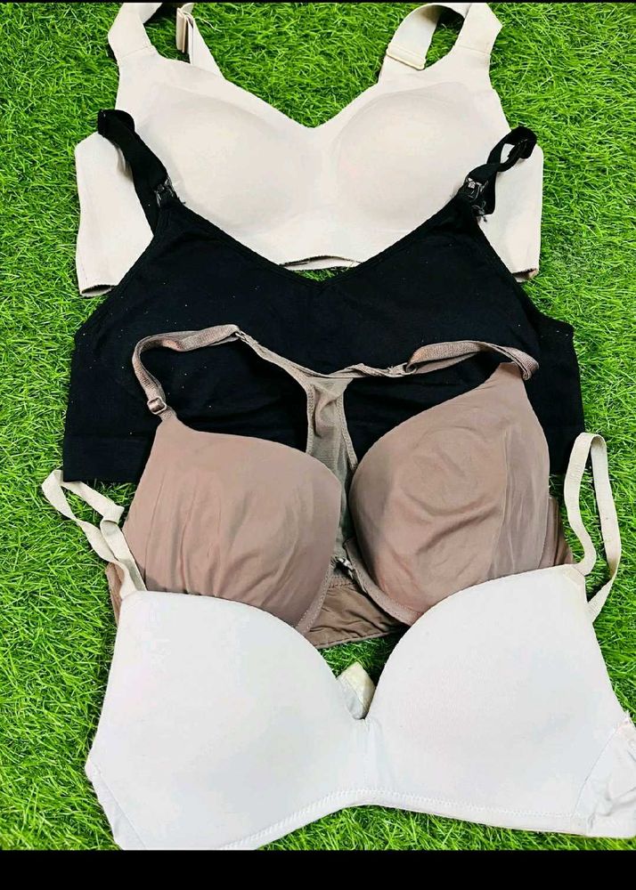 Four Assorted Bras