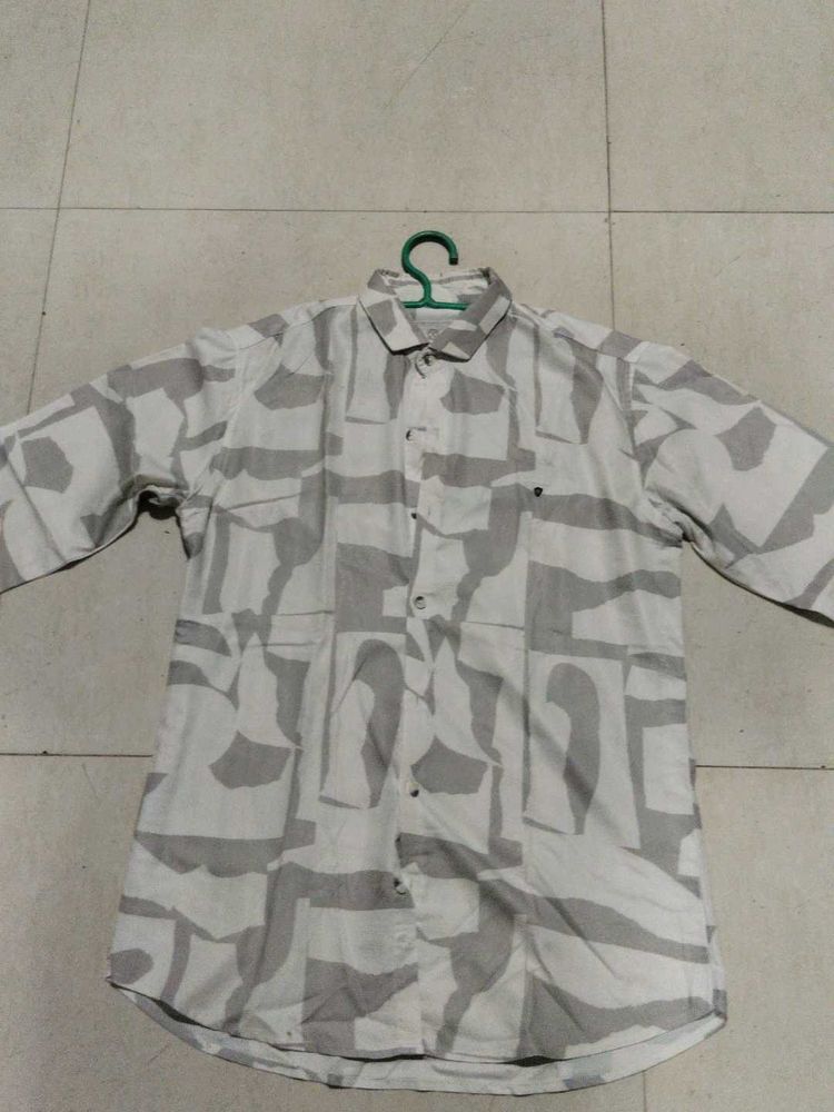 Patterned Casual Shirt