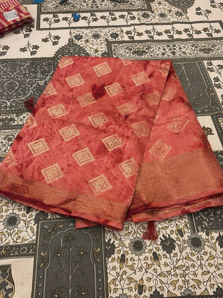 Elegant new  Red Saree
