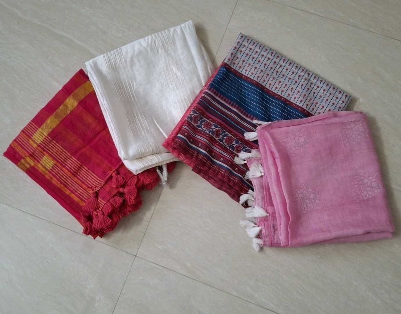 4 combo of dupattas🌷