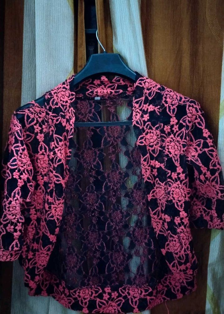 Floral Lace Shrug