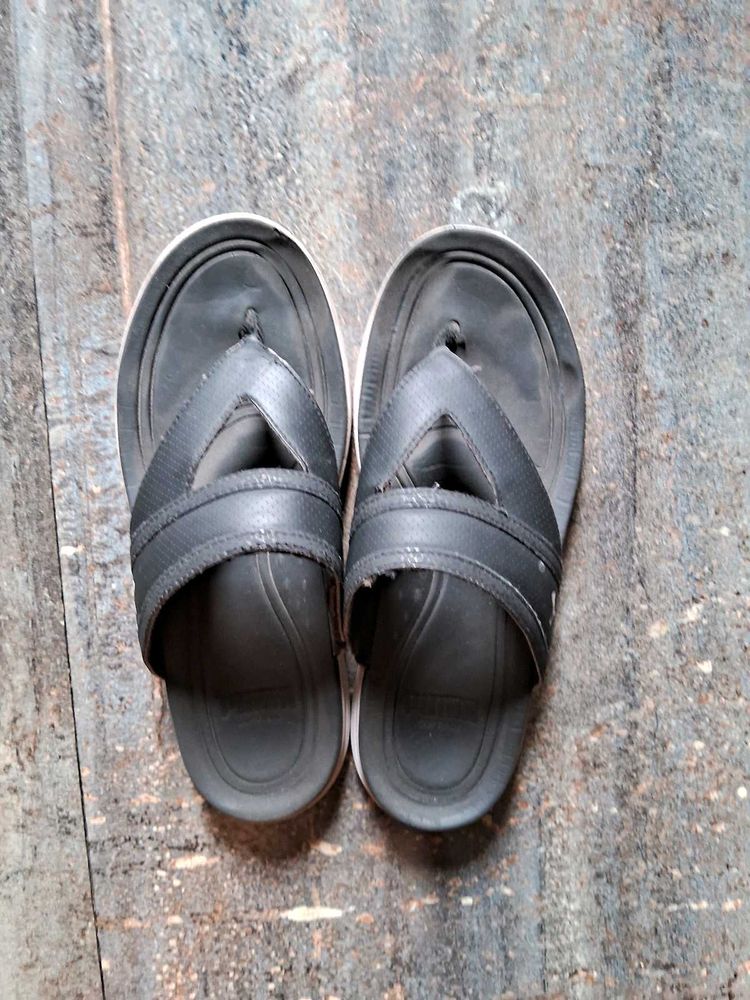 Women Black Flip-Flops