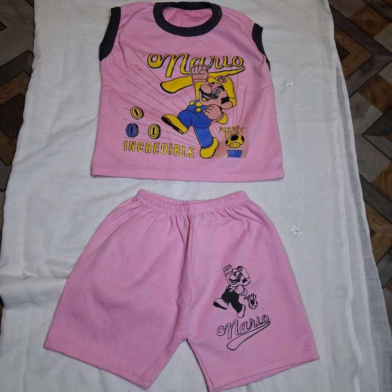 Mario Kids Sleepwear Set