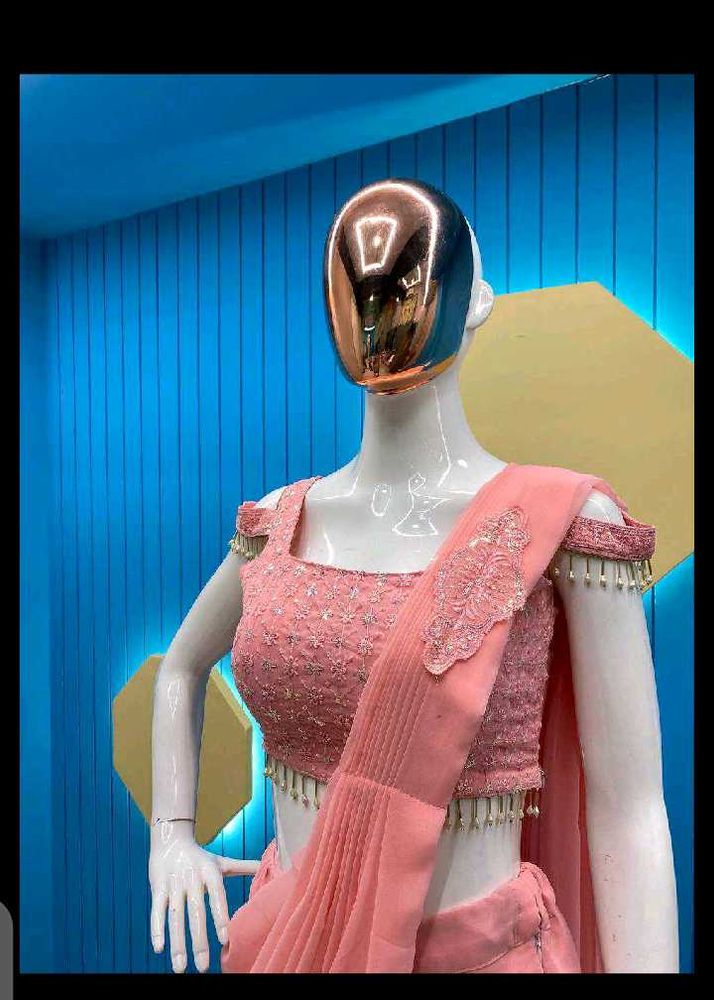 Faux Georgette Saree