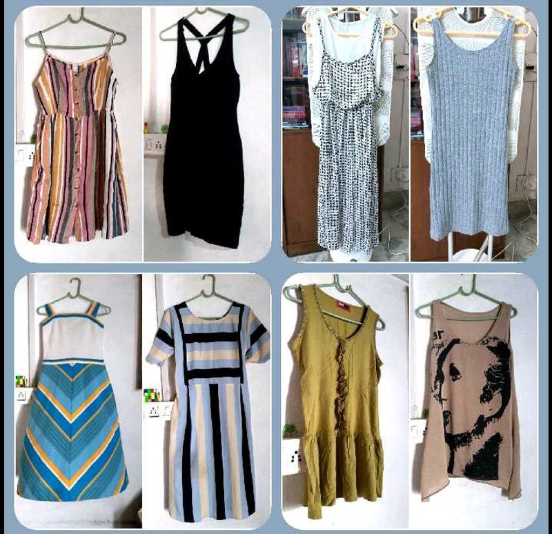 Urbanic - Dress &amp; Top + White denim Trouser