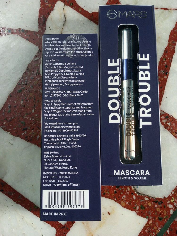 Mars Double Trouble Mascara