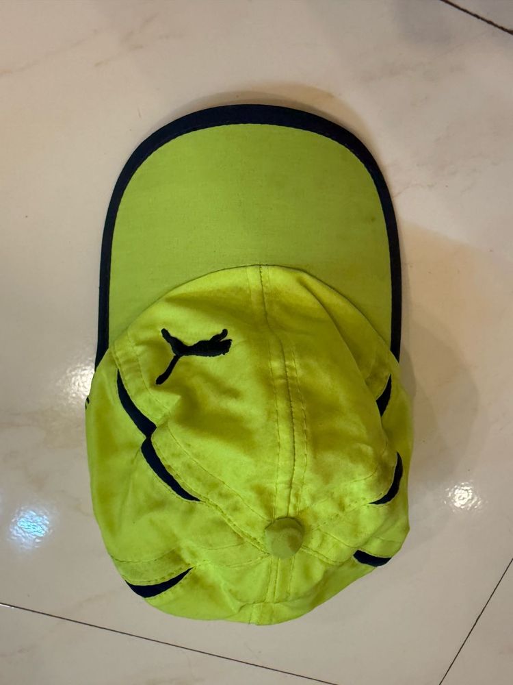 Pume neon yellow cap