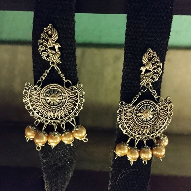 Peacock Earring