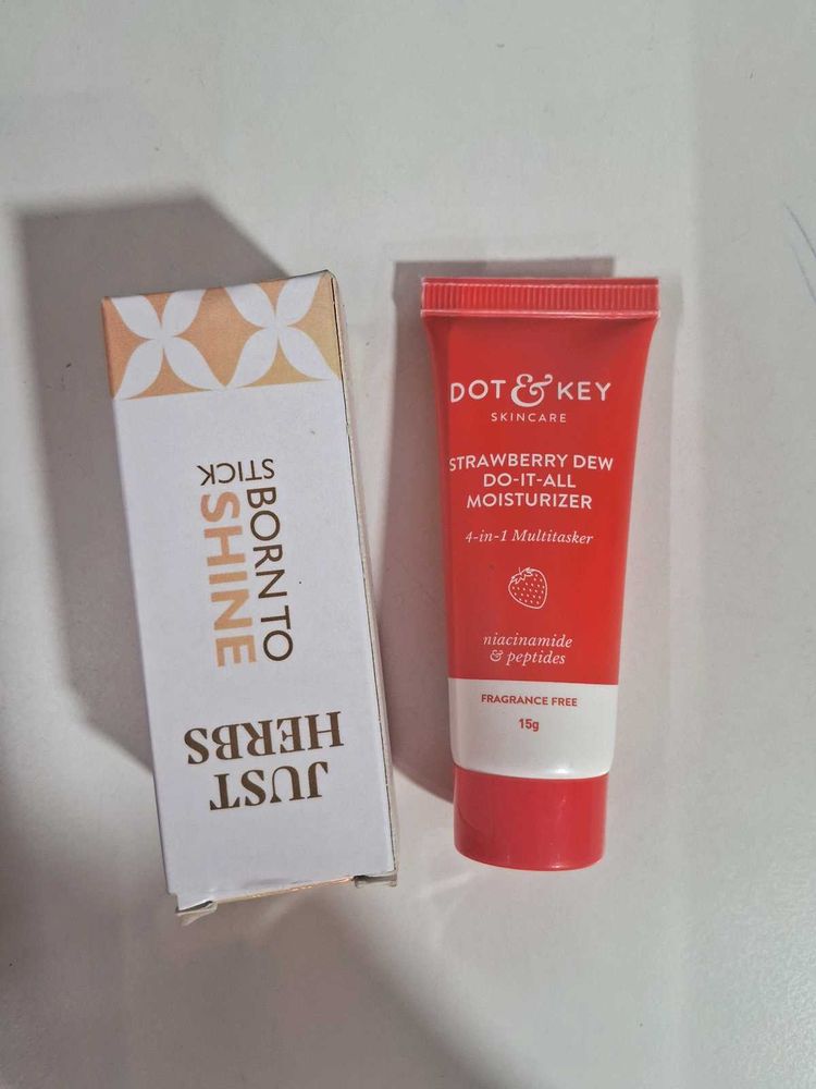 Dot &amp; Key Strawberry Dew Moisturizer and Just herb