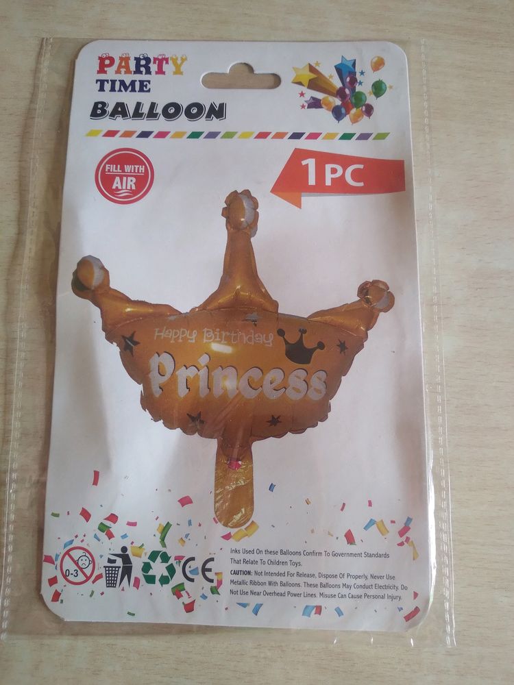 Air Balloon With Strow in Coins