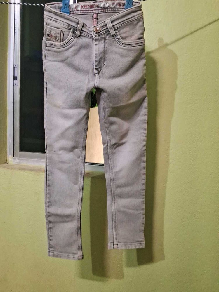 Gray Denim Jeans(for 12 to 13 years )