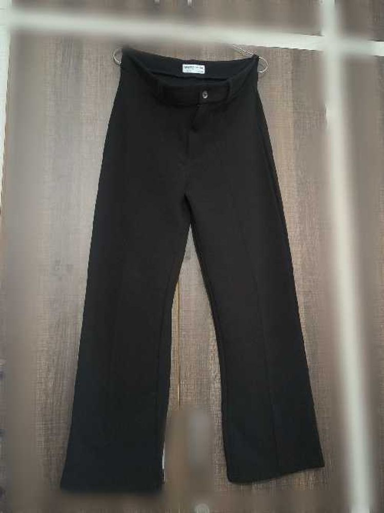 Black Wide Leg Trousers