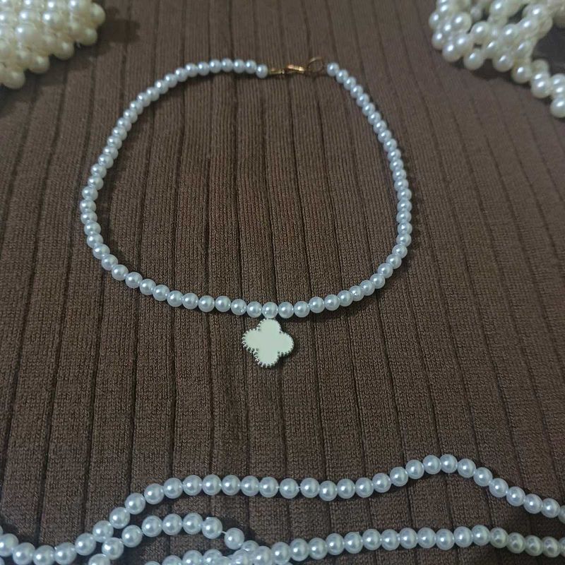 Pearl Charm Necklace