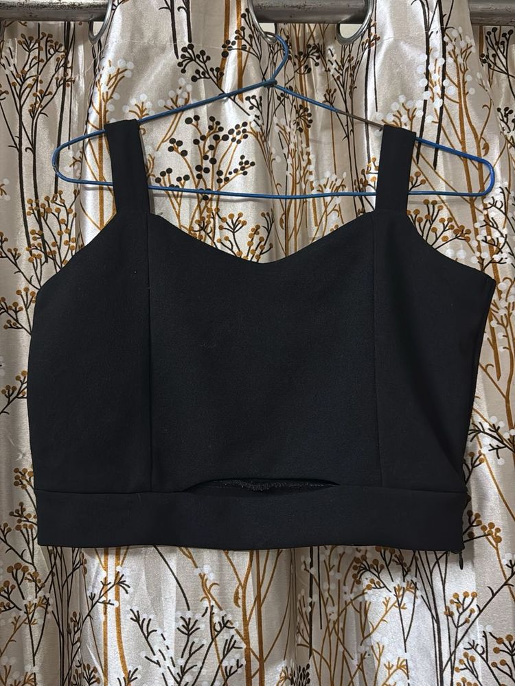 Black Crop Top
