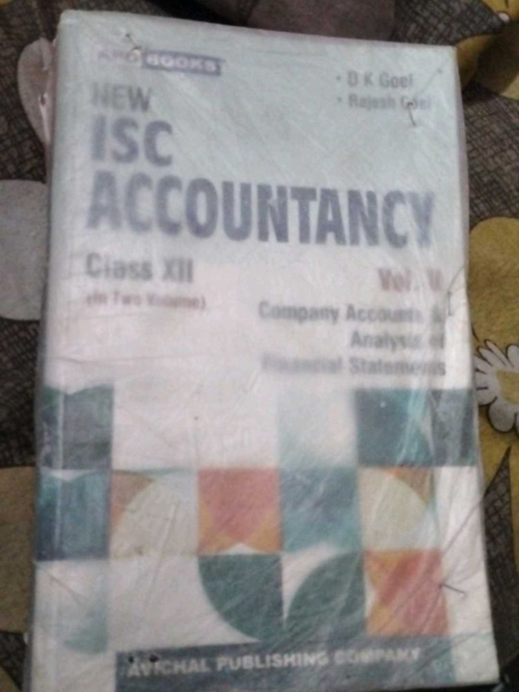 New ISC Accountancy Class XII Book