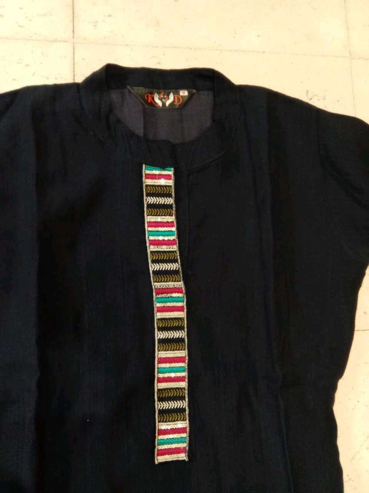 Afghani Blue Kurta Set