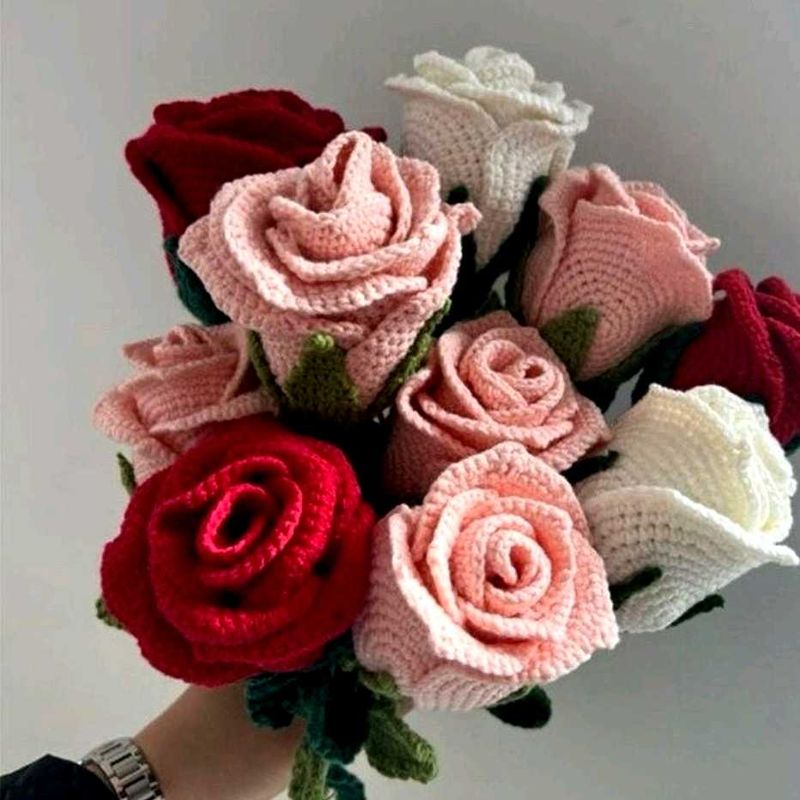 Real Like Crochet Roses 🌹