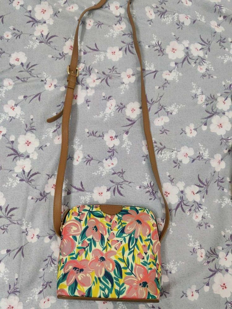Chumbak Floral Crossbody Bag