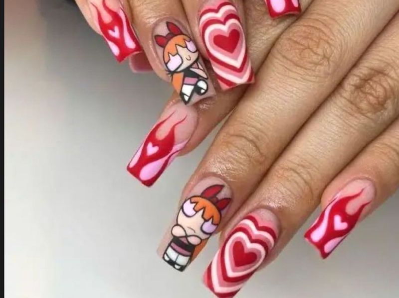 Powerpuff Girls Press-On Nails