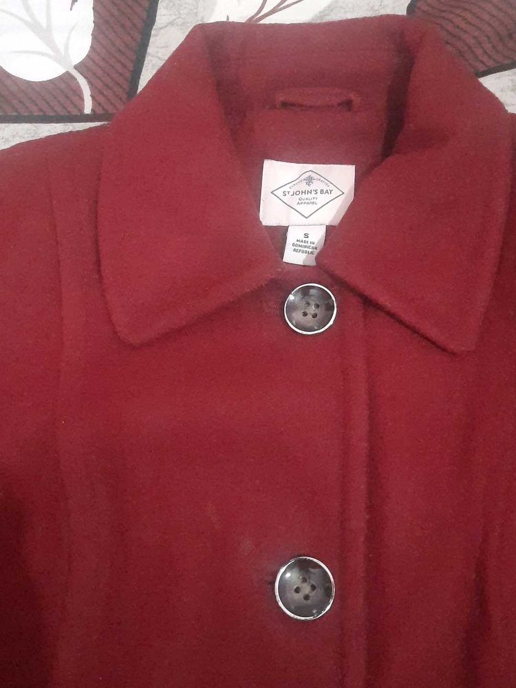Woolen Oversized Coat