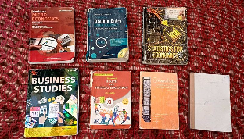 Commerce Class 11th Book Set  With Maths