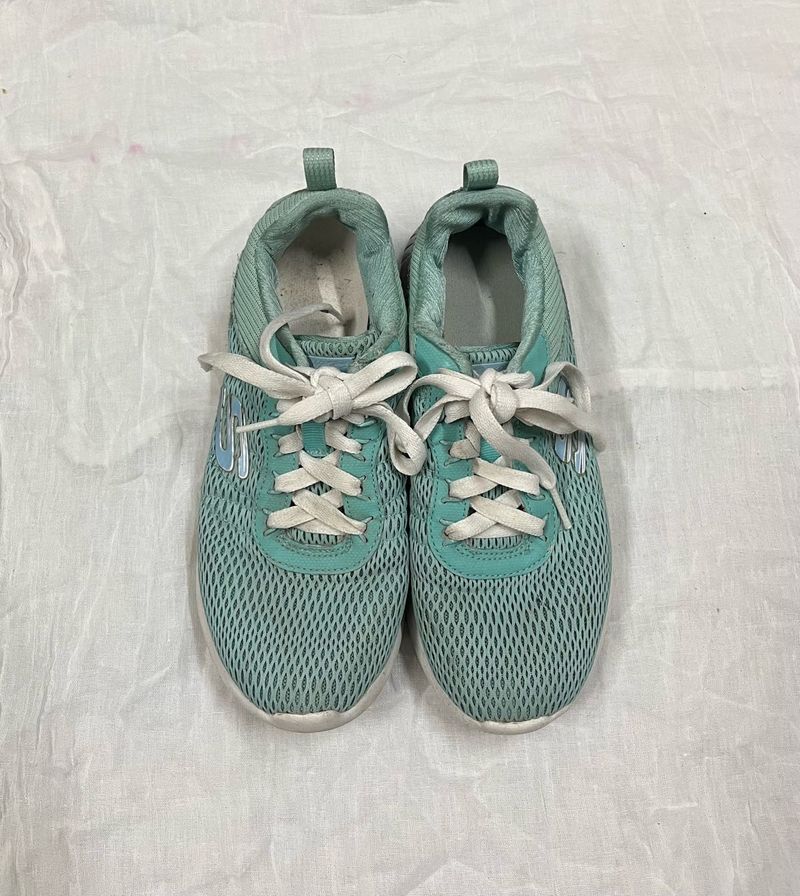 Original Skechers Go Walk Turquoise Sneakers