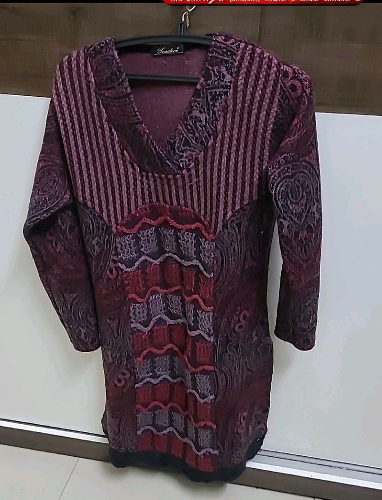 Brand teacher Woollen kurta