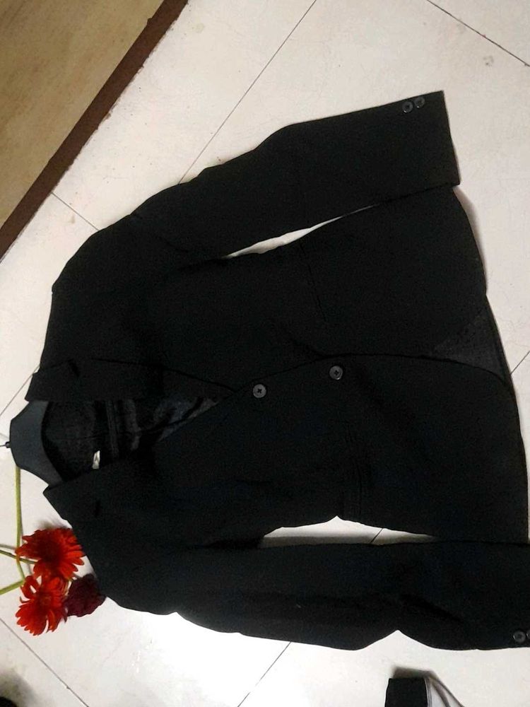Classic Black Blazer
