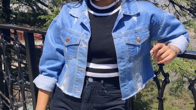 Ripped Denim Jacket