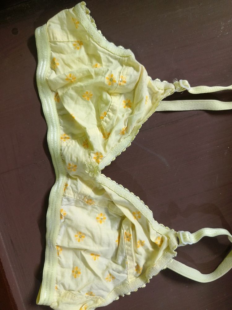 Bra .. Yellow Colour