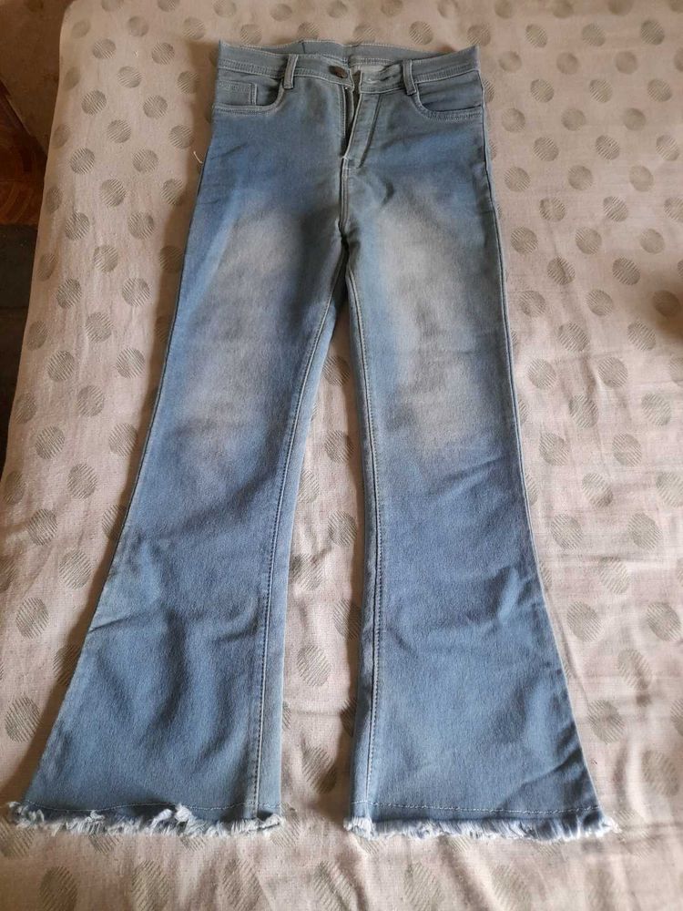 Light Wash Flare Jeans