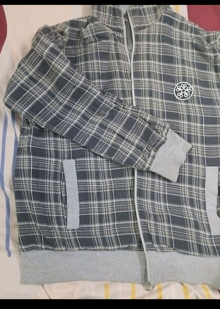 Double Sided New Condition Men Hoodie