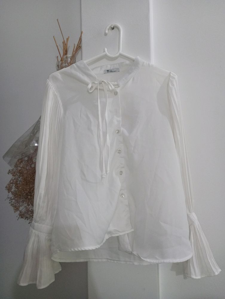 White Formal Blouse