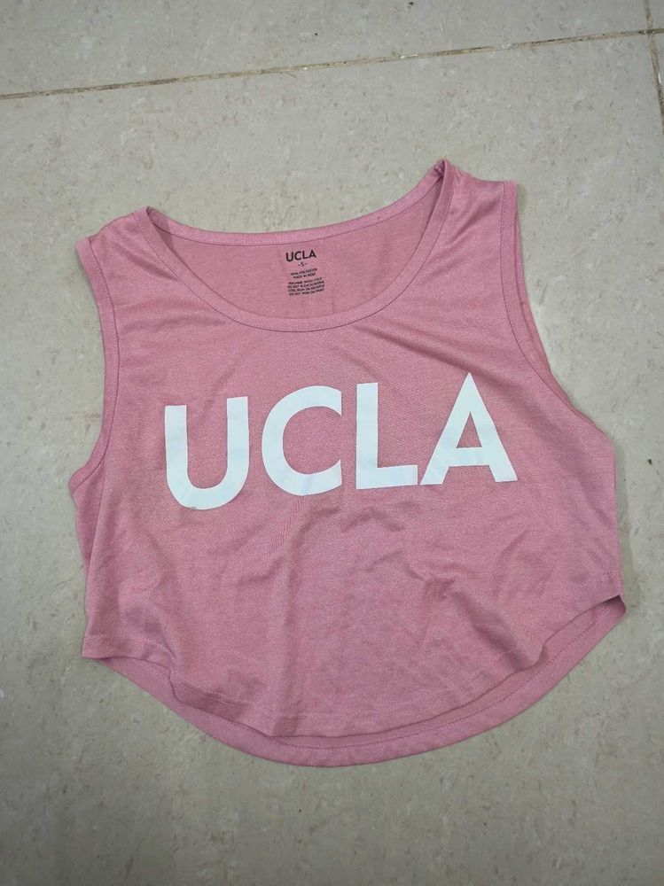 UCLA Cropped Tank Top